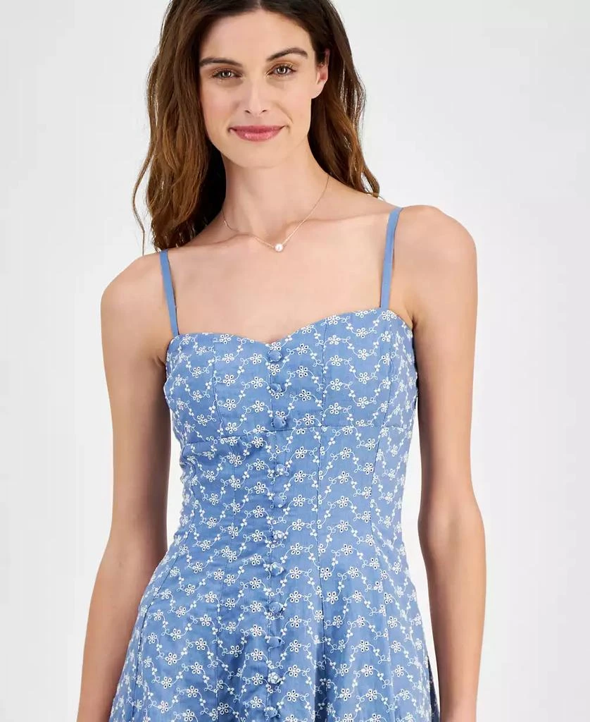 Taylor Women's Eyelet A-Line Dress 3