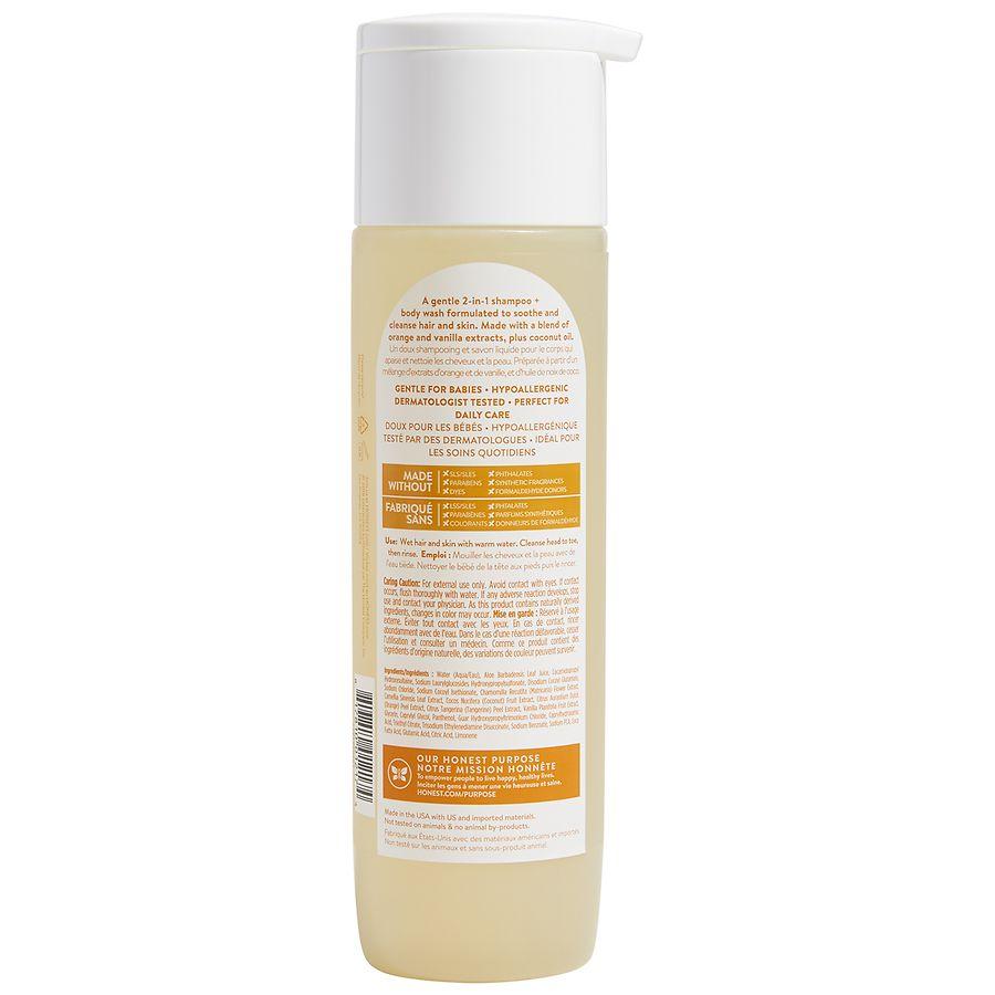 Honest Shampoo + Body Wash Sweet Orange Vanilla