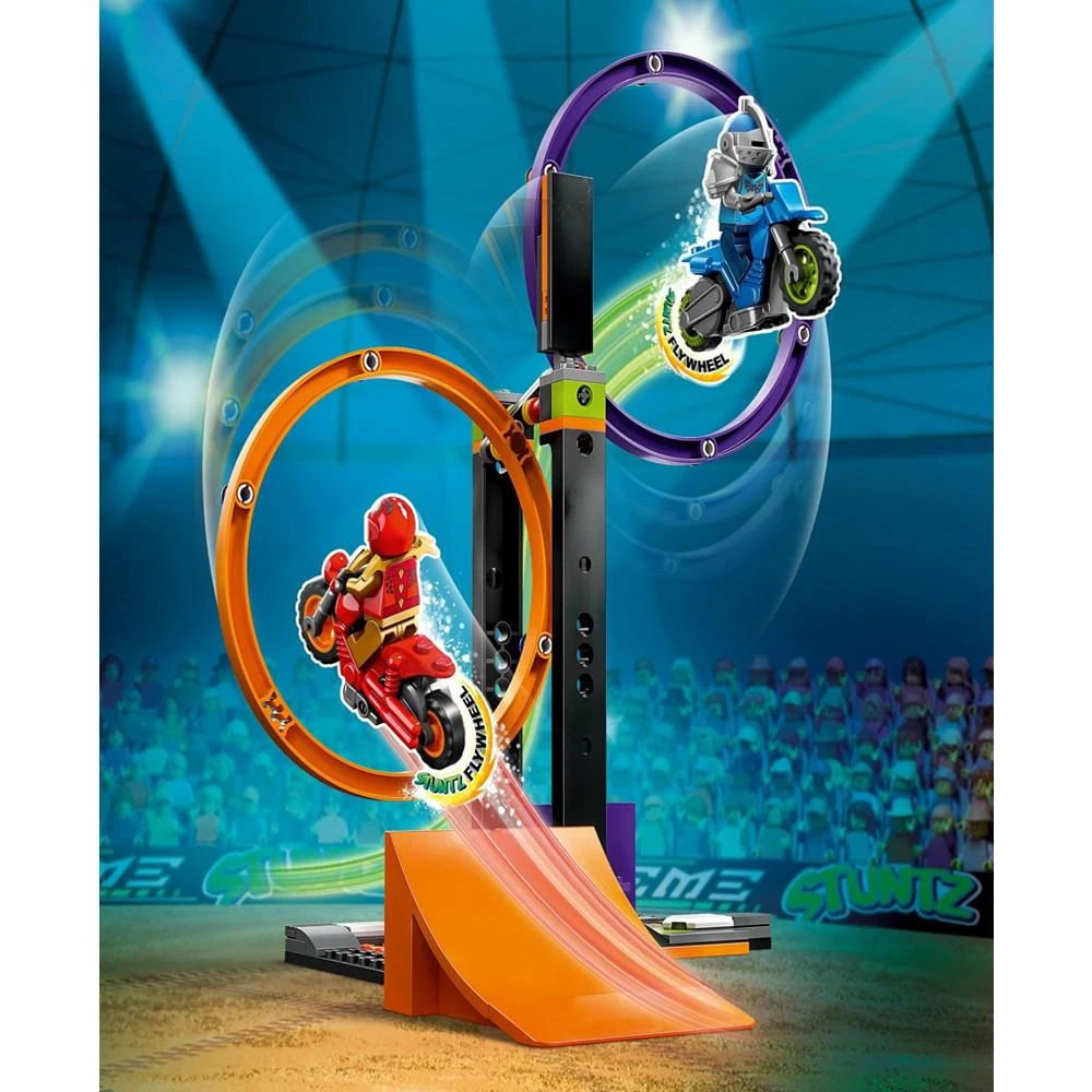 LEGO City Spinning Stunt Challenge 60360 Building Toy Set, 117 Pieces 3
