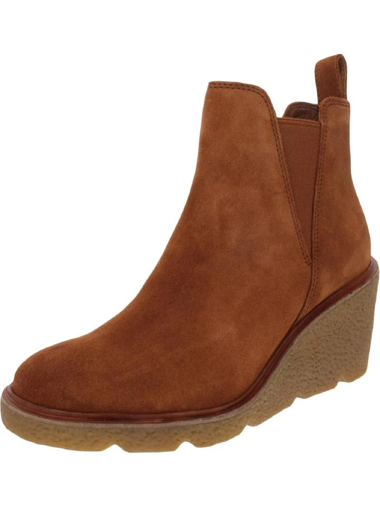 Clarks Clarkford Top Womens Suede Ankle Wedge Boots 4