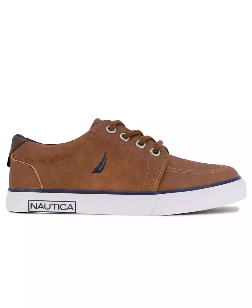 Nautica Little and Big Boys Lace Up Vulcanized Sneaker 5