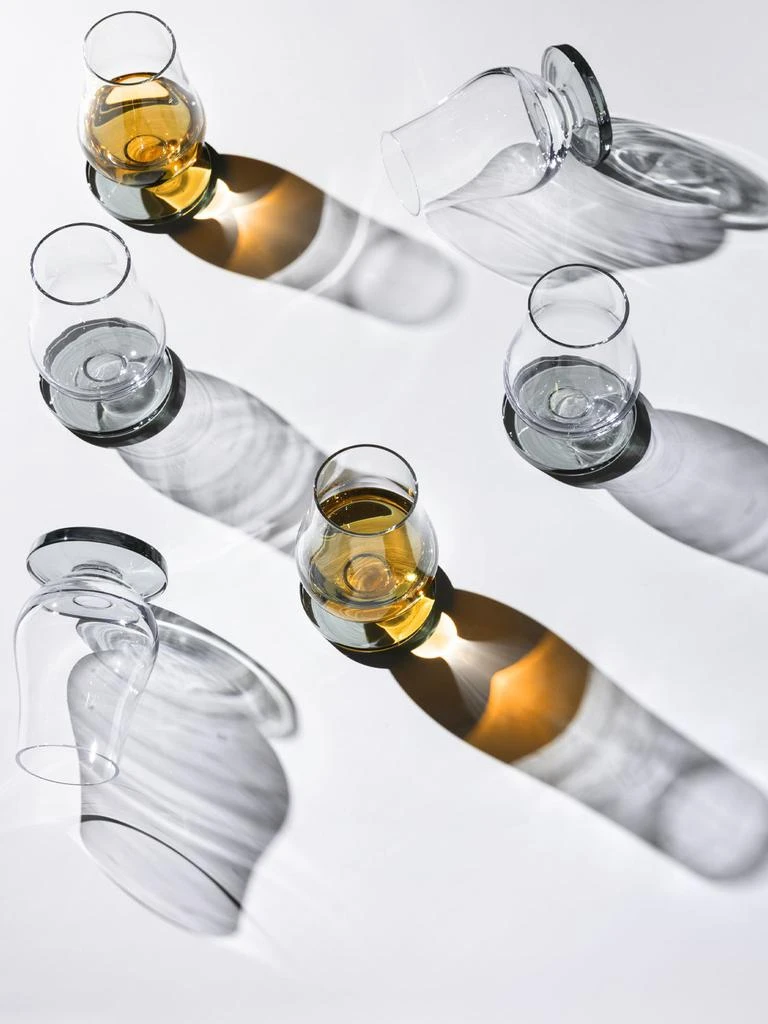Tom Dixon Set Of 2 Puck Nosing Glasses 5