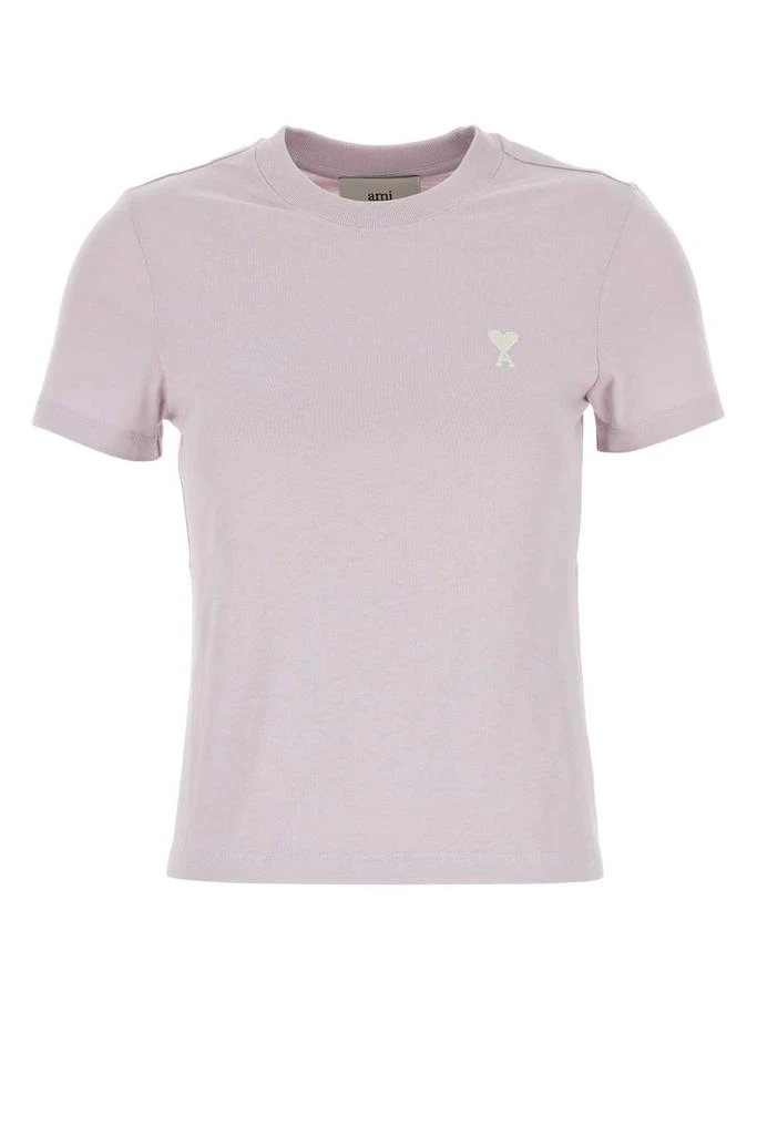 AMI AMI Paris Ami de Coeur Cropped T-Shirt 1