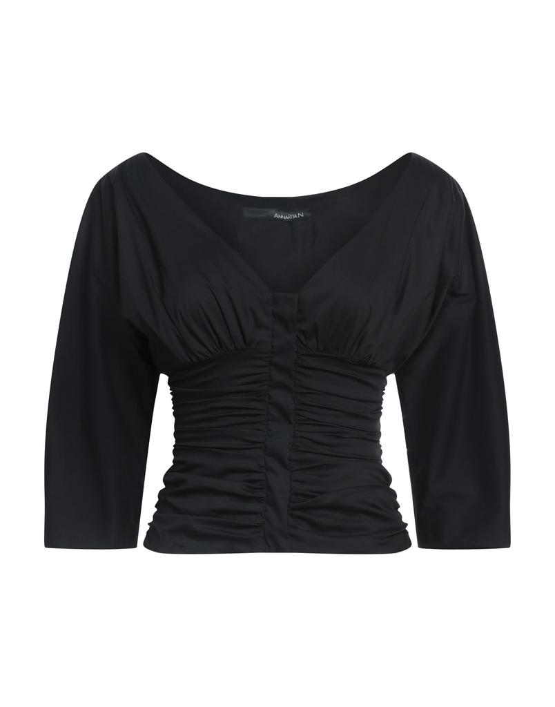 ANNARITA N Solid color shirts & blouses