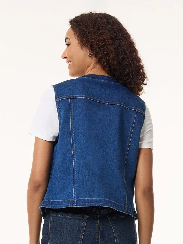 JONES NEW YORK City Denim Vest, Shore Wash 2