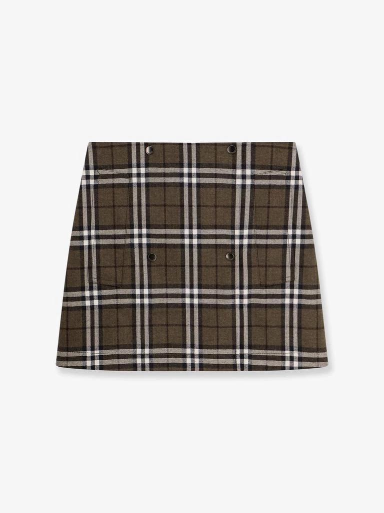 Burberry Virgin wool skirt with Burberry Check print from Nugnes 1920