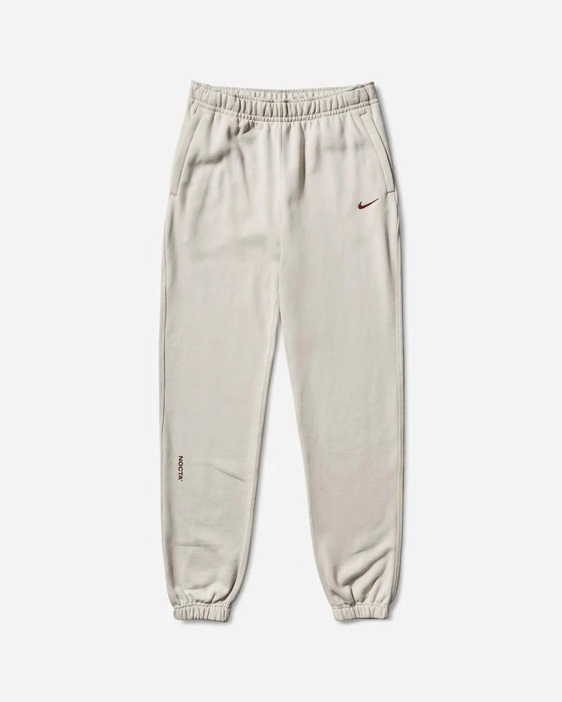 NIKE Men's NOCTA Fleece Pants Light Orewood Brown Clothing