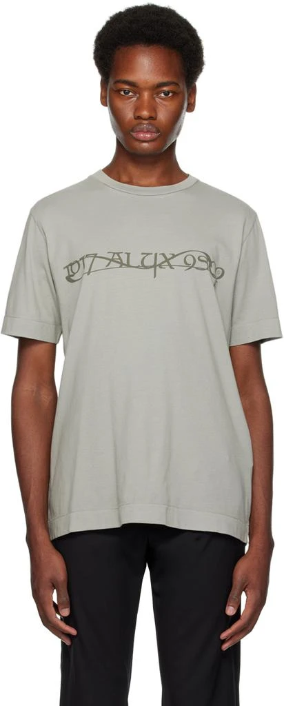 1017 ALYX 9SM Gray Graphic T-Shirt 1