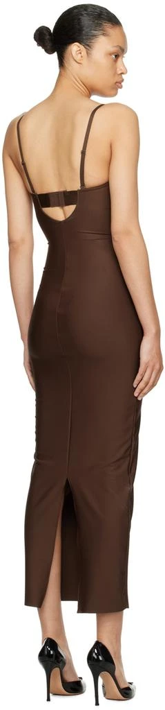 SKIMS Brown SKIMS Body Underwire Maxi Dress 3