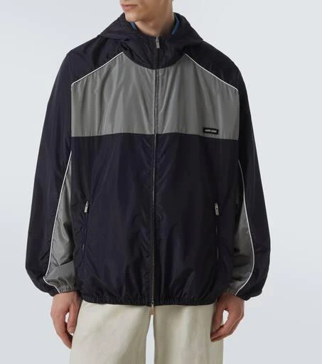 Miu Miu Logo oversized track jacket 3