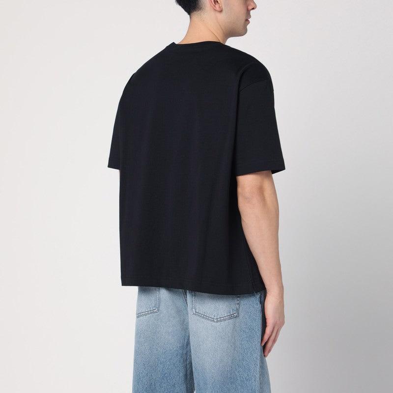 Maison Kitsune Men's Crew Neck Cotton T-Shirt