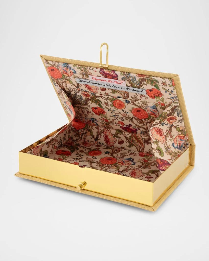Olympia Le-Tan Les Chiens Caramel Book Clutch Bag 3