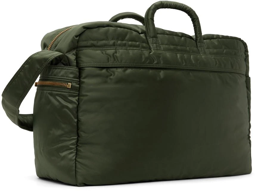 PORTER - Yoshida & Co Khaki Tanker 2Way Duffle Bag 3