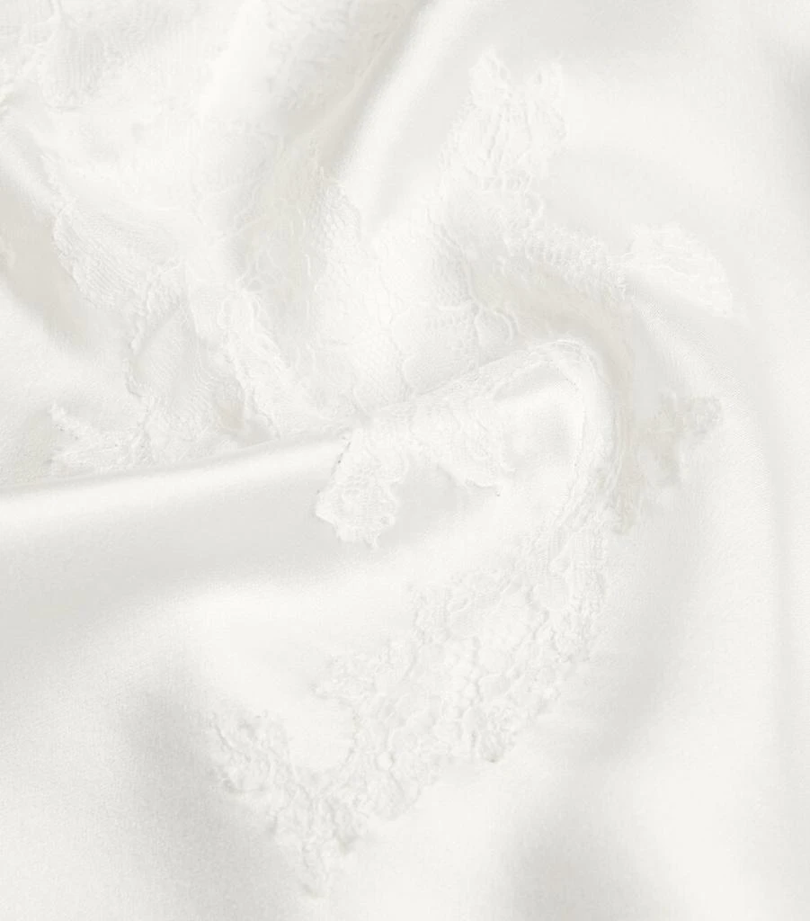 Marjolaine Silk Lace-Trim Baccarat Camisole 5