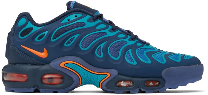 NIKE Navy & Purple Air Max Plus Drift Sneakers 1
