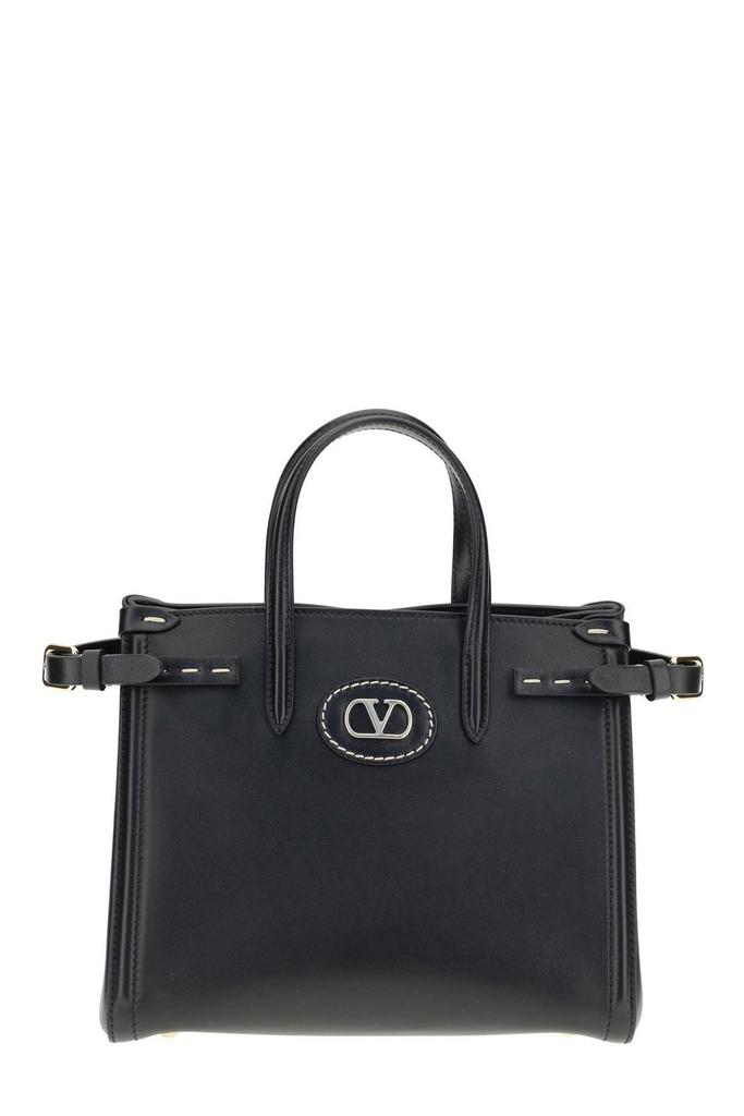 【VALENTINO GARAVANI】Antibes V Logo Small Tote Bag VALENTINO GARAVANI Antibes small leather tote | NET-A-PORTER