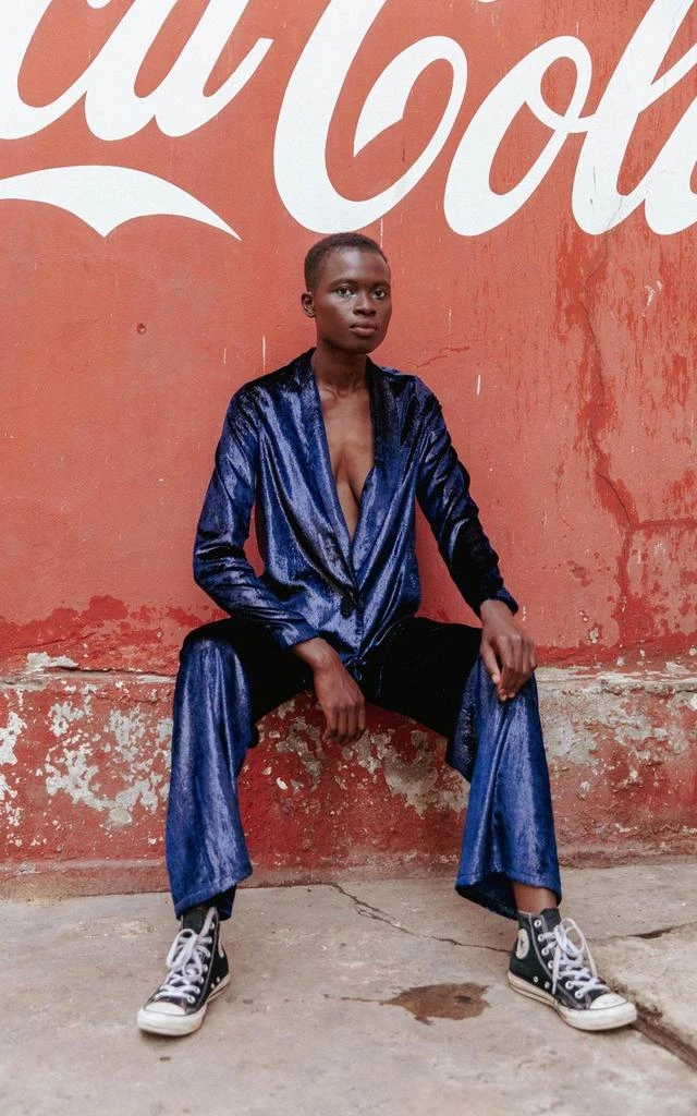 Modetrotter Modetrotter - Pantalon Marcus Beluga - Marine 2