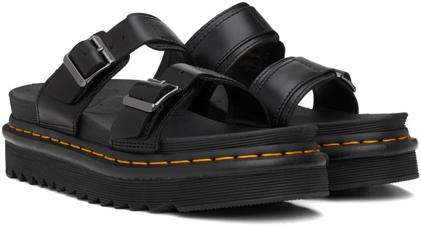 Dr. Martens Black Myles Brando Sandals 4