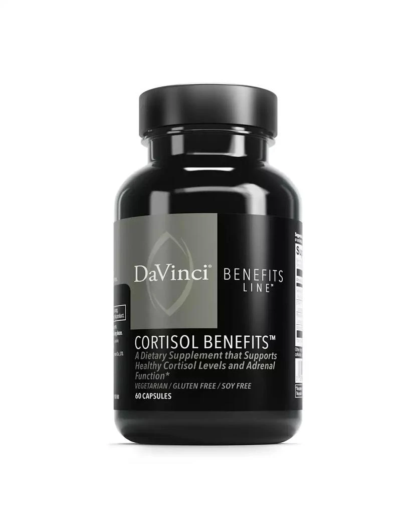 DAVINCI LABS Cortisol Benefits - Dietary Supplement to Support Healthy Cortisol Levels and Adrenal Health - Gluten-Free