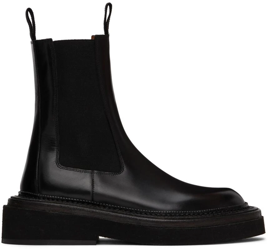 Marsèll Black Pollicione Chelsea Boots 1