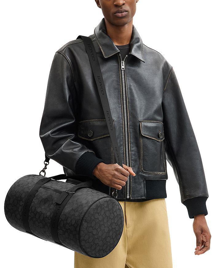 Coach Theo Signature Jacquard Duffle Bag