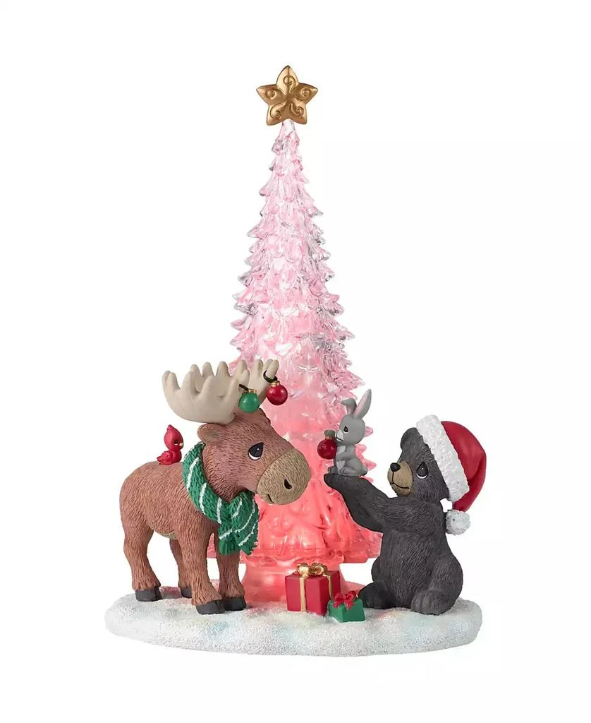 Precious Moments It Moose Be Christmastime LED Resin, Acrylic Figurine 5