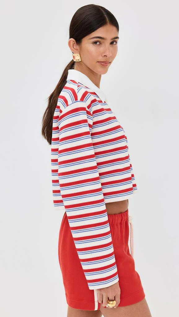 Reformation Anna Rugby Shirt 3