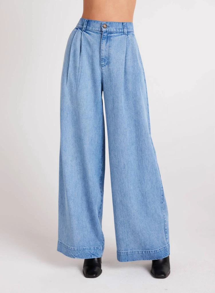 Bella Dahl Greta Pleated Wide Leg Trouser 1