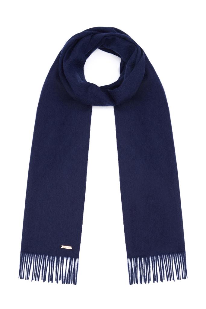 Hortons England Hortons England - 100% Cashmere Scarf -Navy