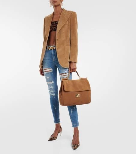 Dolce 
Gabbana Distressed skinny jeans 2