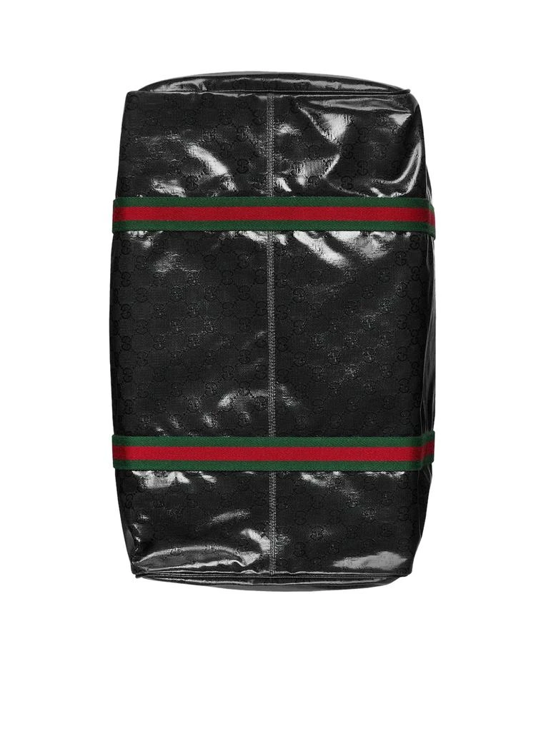 Gucci LARGE TRAVEL BAG WITH WEB DETAIL 9