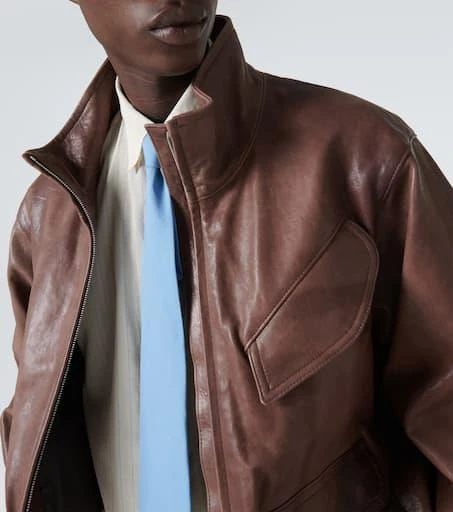 AURALEE Leather blouson 5