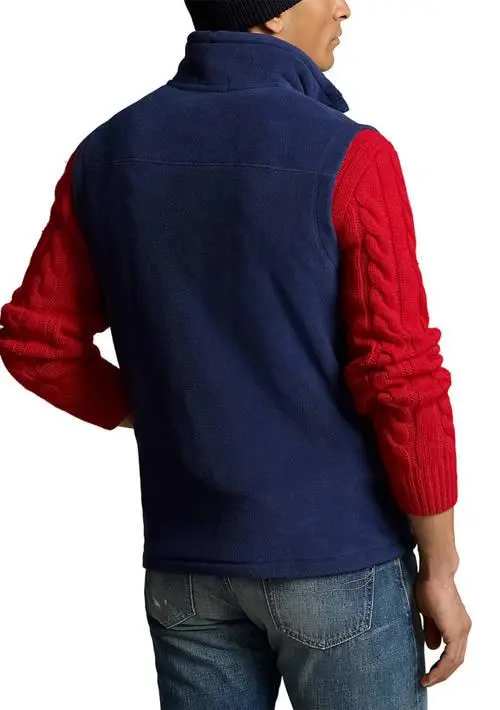 Ralph Lauren Brushed Fleece Full-Zip Vest 2