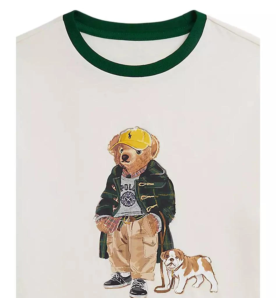 Ralph Lauren Big Boys Polo Bear Cotton Ringer T-Shirt 3