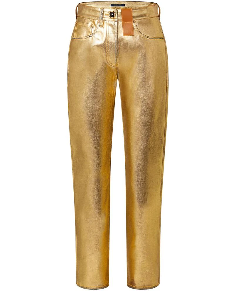 Louis Vuitton Golden Straight-Cut Jeans 2