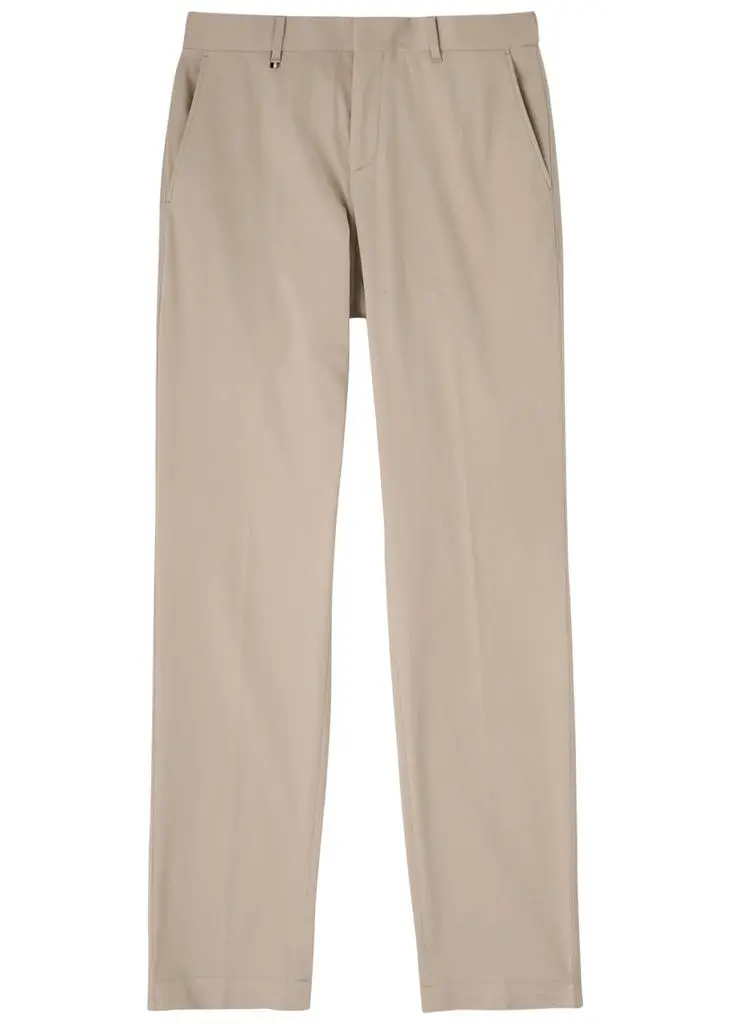 Hugo Boss Slim-leg stretch-cotton chinos 1