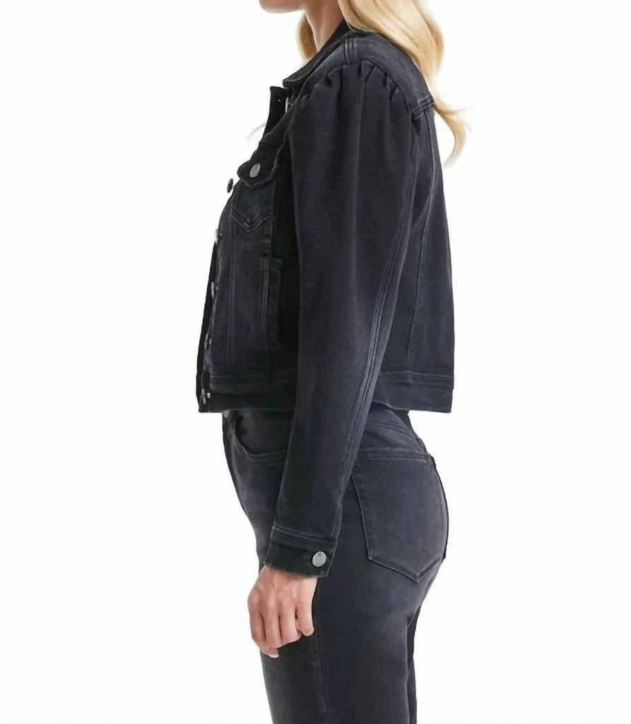 Bayeas Bayeas - Puff Sleeve Denim Jacket 3