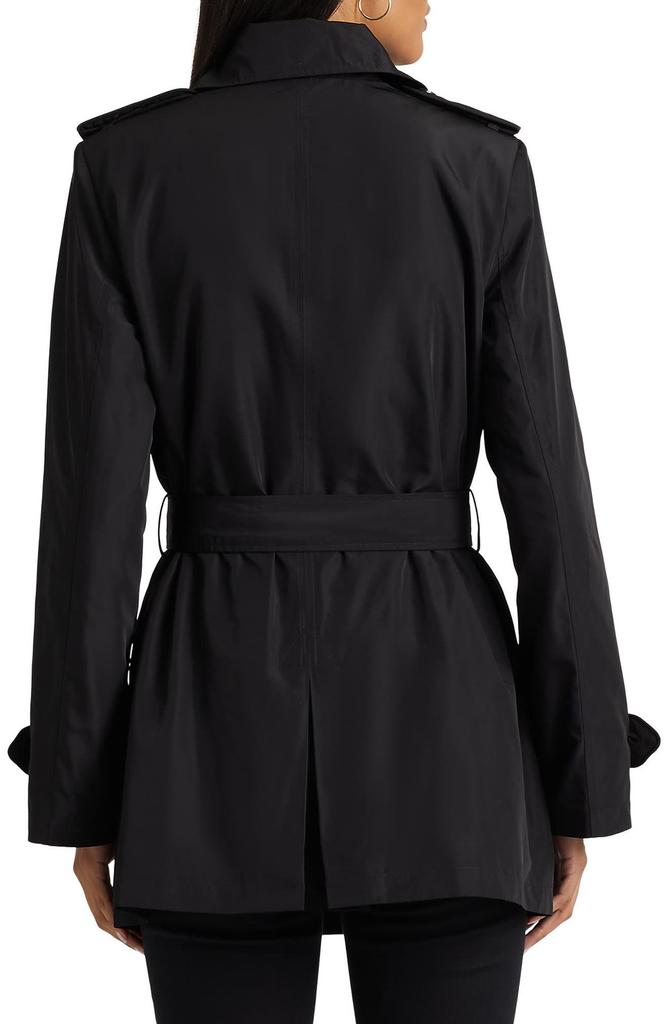 Lauren Ralph Lauren Belted Taffeta Trench Coat