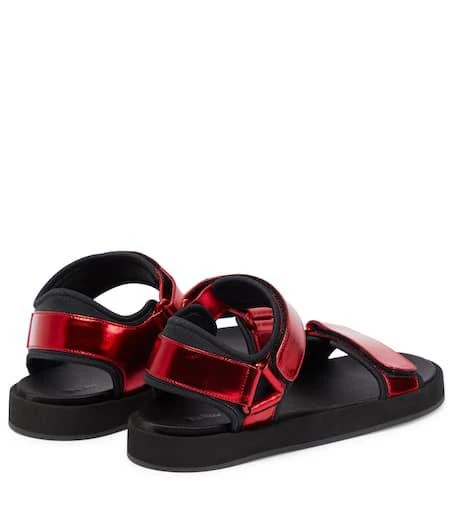 The Row Hook and Loop leather sandals 3