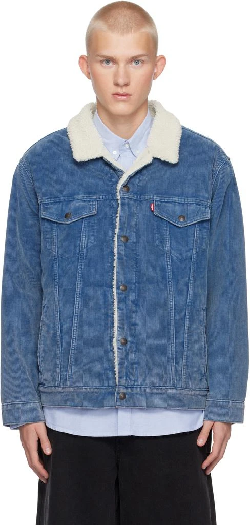 Levi's Blue Relaxed Fit Trucker Jacket 1