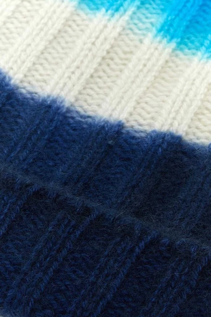 The Elder Statesman The Elder Statesman Tie-Dyed Chunky Ribbed-Knit Beanie 3