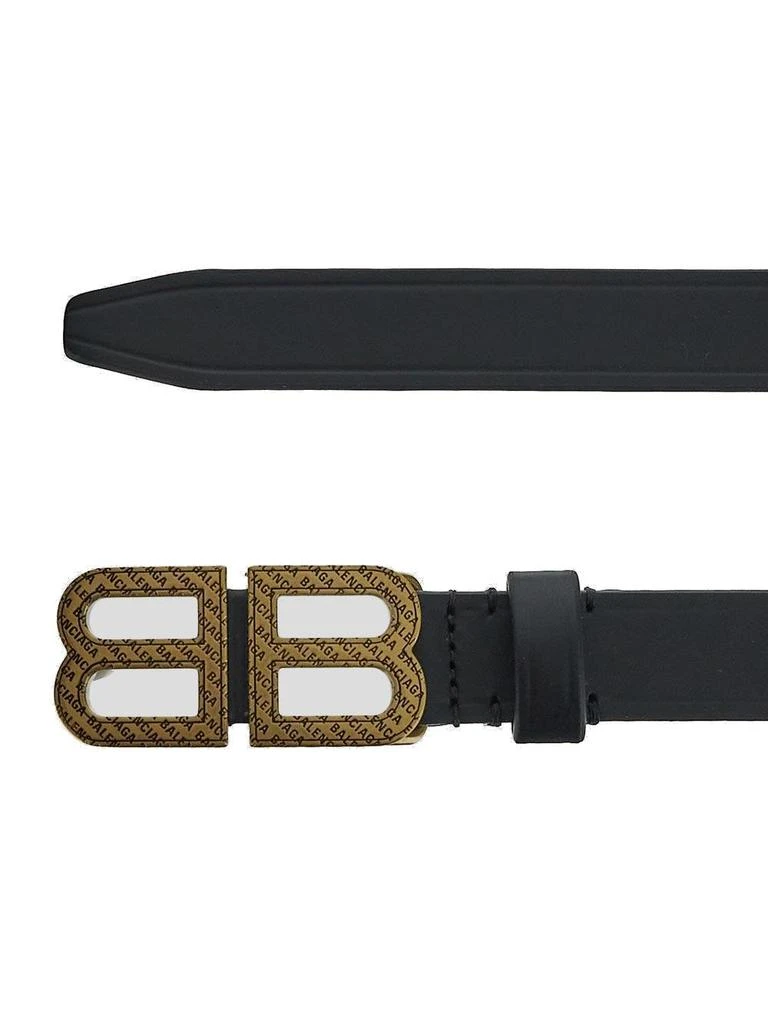 Balenciaga BB embellished Belt Balenciaga - BB Hourglass thin embellished belt Balenciaga main image 4