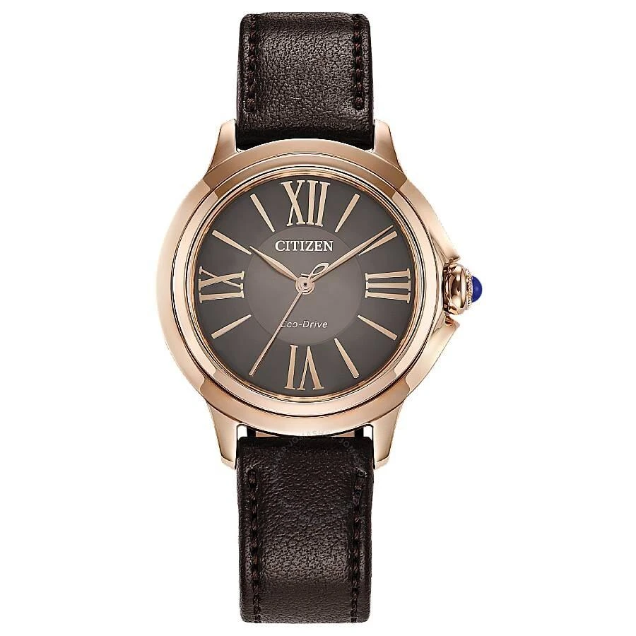 Citizen L Ceci Eco-Drive Brown Dial Ladies Watch EM1163-09X 1
