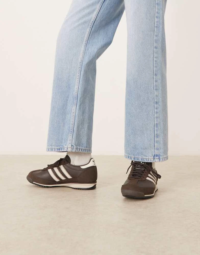 adidas gazelle silver green womens adidas Originals Women's SL 72 OG Zebra