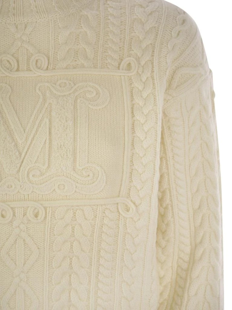 Max Mara Max Mara Miranda Crewneck Knitted Jumper 4