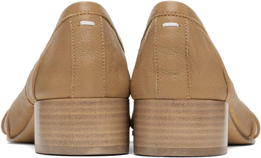 MAISON MARGIELA Tan Tabi New Ballerina Heels 2