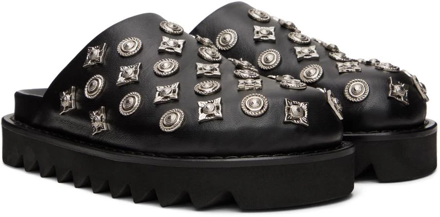 Toga Pulla SSENSE Exclusive Black Sabot Loafers 4