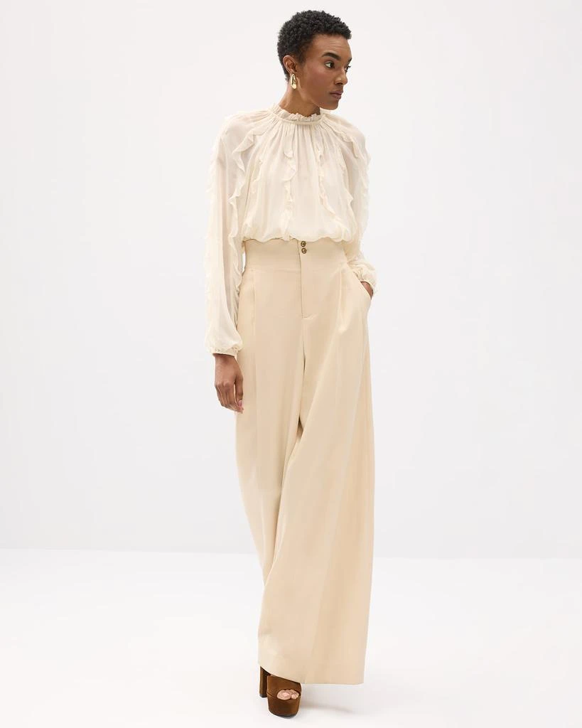 Zimmermann Hypnotic Straight Wool Pants 5