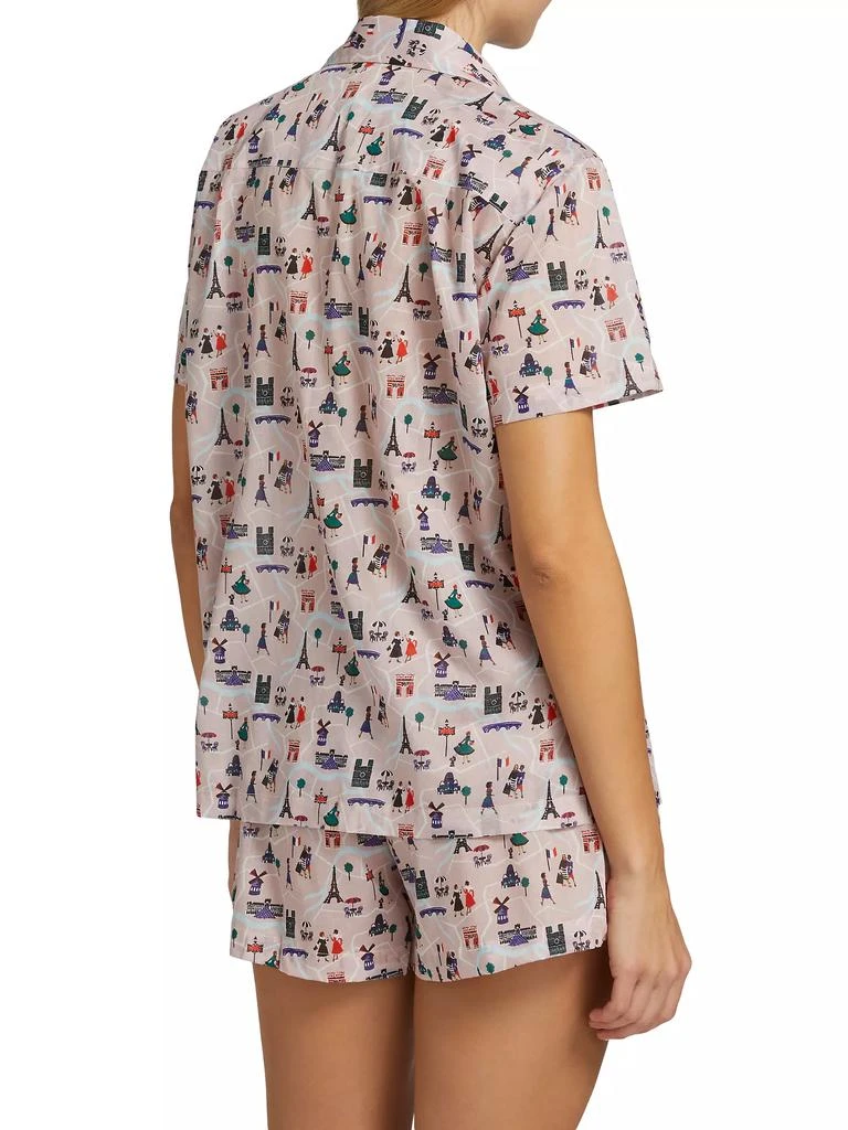 Pour Les Femmes Paris Cotton Short Pajamas 5