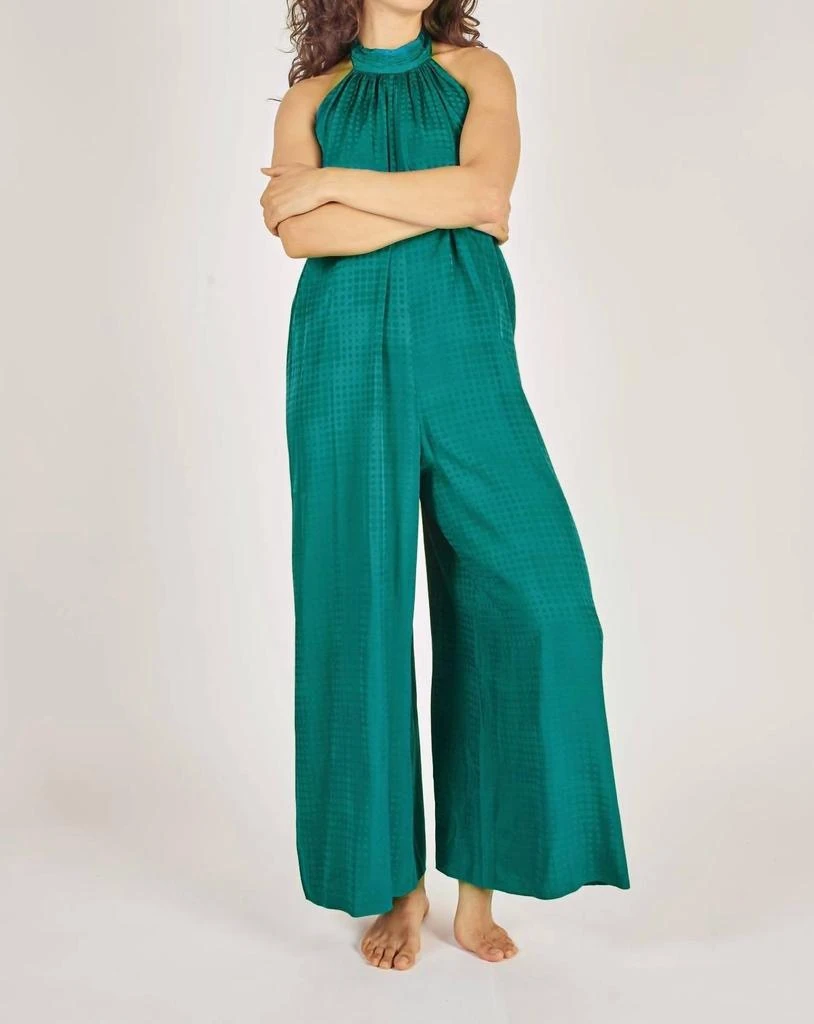 Traffic People Twiggy Wide Leg Jumpsuit In Blue Circle Of Trust 2